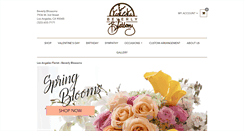 Desktop Screenshot of beverlyblossoms.com